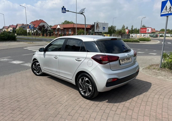 Hyundai i20 cena 46500 przebieg: 56000, rok produkcji 2019 z Piotrków Trybunalski małe 254